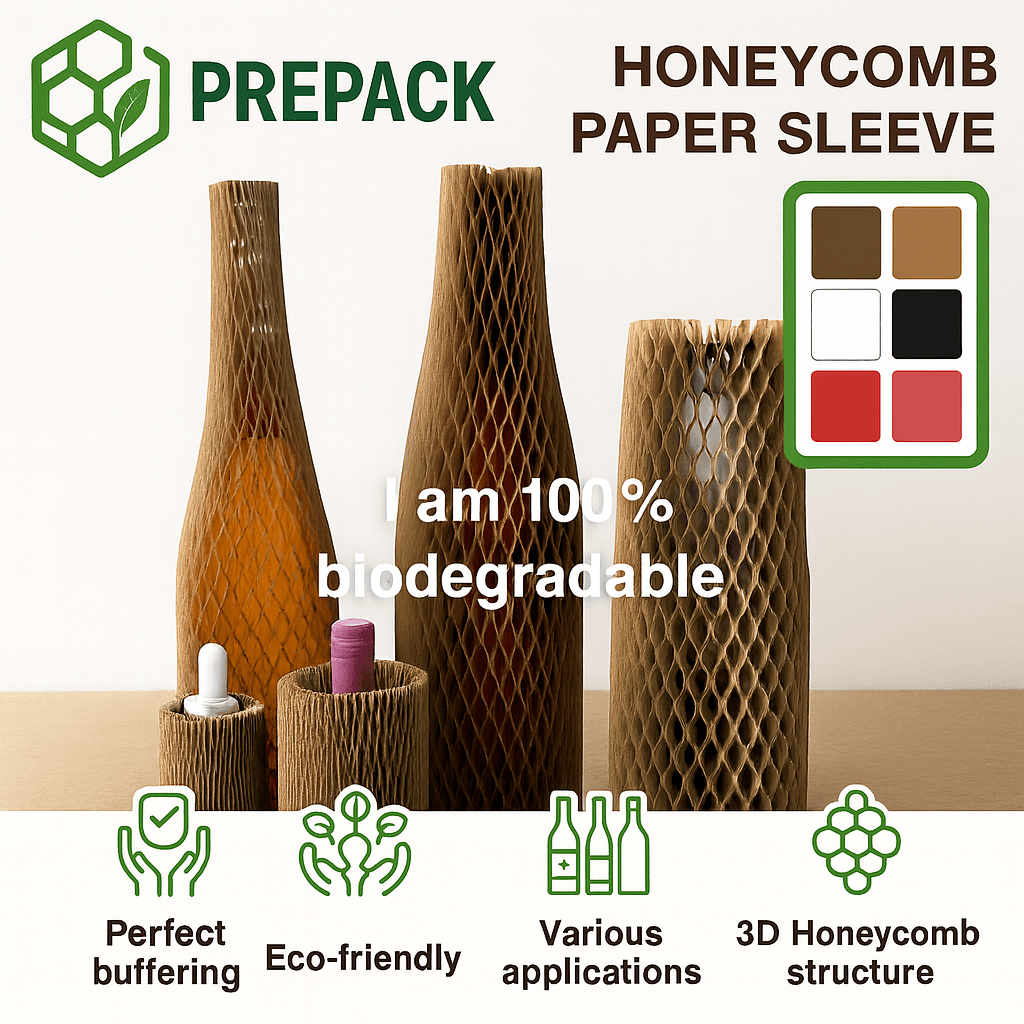 Rękaw papierowy honeycomb – ekologiczne zabezpieczenie szkła