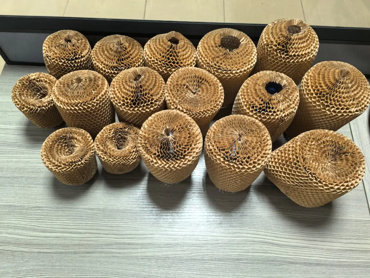 Rękawy honeycomb do słoików i świec – Prepack