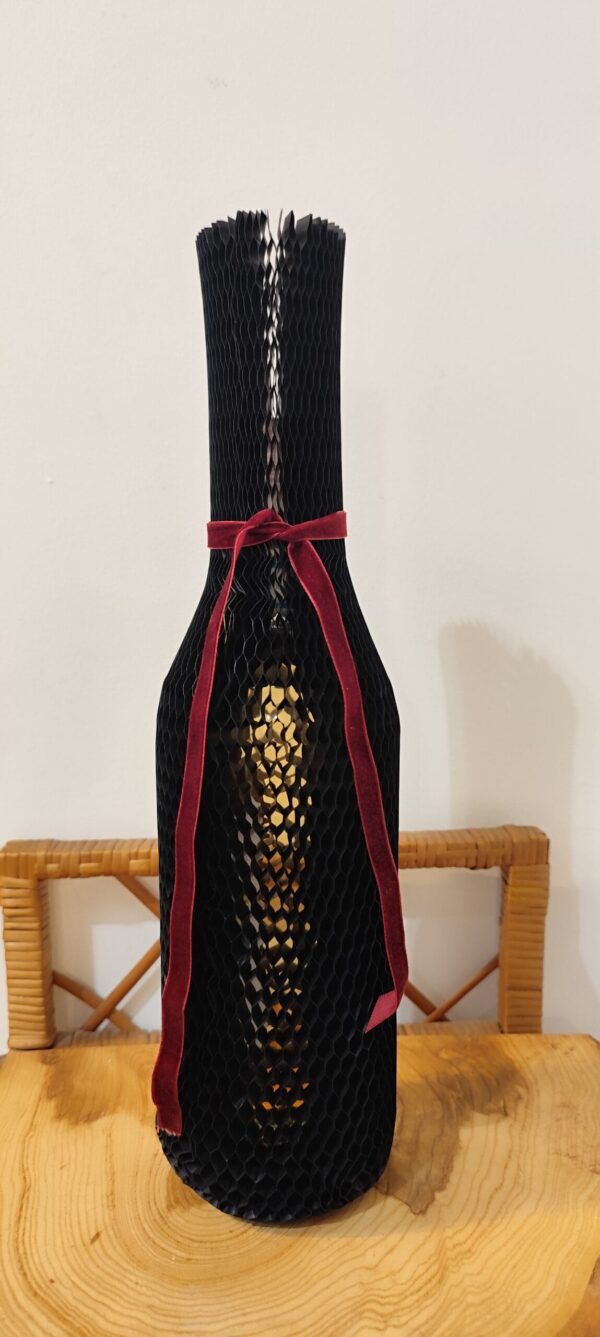 Rękaw ochronny papierowy honeycomb 45 cm do pakowania butelek szklanych