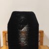 Rękaw papierowy honeycomb czarny Ø25 cm 80 g/m²