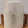 Rękaw papierowy honeycomb biały do pakowania dużych butelek i słoików