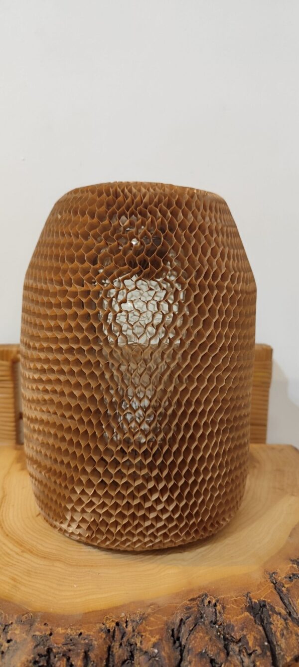 Rękaw papierowy honeycomb brązowy Ø25 cm 70 g/m²