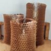 Rękaw papierowy honeycomb do zabezpieczania butelki – ekologiczne opakowanie do wysyłki i na prezent