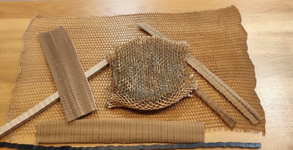 Papier honeycomb 3D do zabezpieczania produktów – ekologiczne opakowanie ochronne z papieru