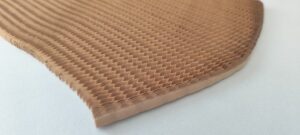 Papier ochronny 3D plaster miodu 5 cm – struktura po rozciągnięciu, wysokość ścianki 5 mm