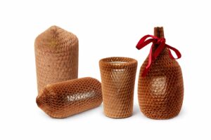 Honeycomb Sleeve – rękaw ochronny plaster miodu do butelek i słoików Prepack
