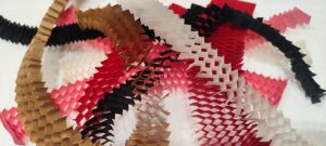 Wypełniacz Papierowy Plaster Miodu 1kg – Mix Kolorów | Super Wydajny 1:25